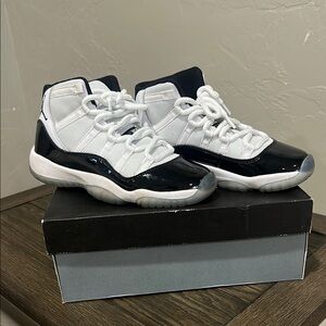 Kids Black and White Sneakers